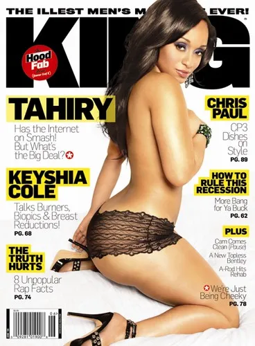 Tahiry On Final King Magazine Cover