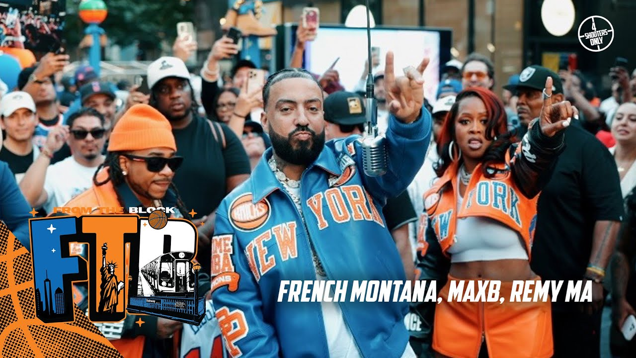 French Montana, Max B & Remy Ma Perform 'Ever Since U Left Me (Big Bronx Remix)' In NYC
